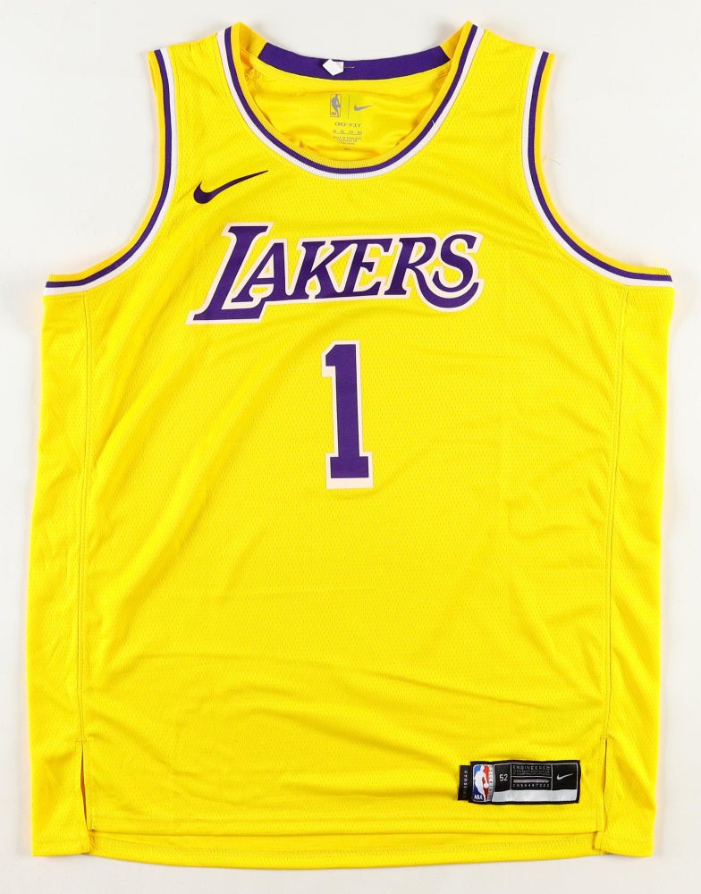 Kentavious Caldwell-Pope Signed Lakers Jersey XL (Beckett) Los Angeles Lakers (Online Order Only)