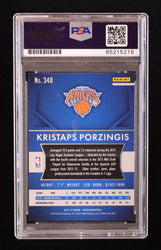 Kristaps Porzingis Signed 2015-16 Panini Prizm #348 RC (PSA | Auto 10) (Online Order Only)