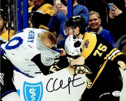 Kyle Clifton of the Boston Bruins Autographed 8x10 Photo Full Time coa (Online Order Only)