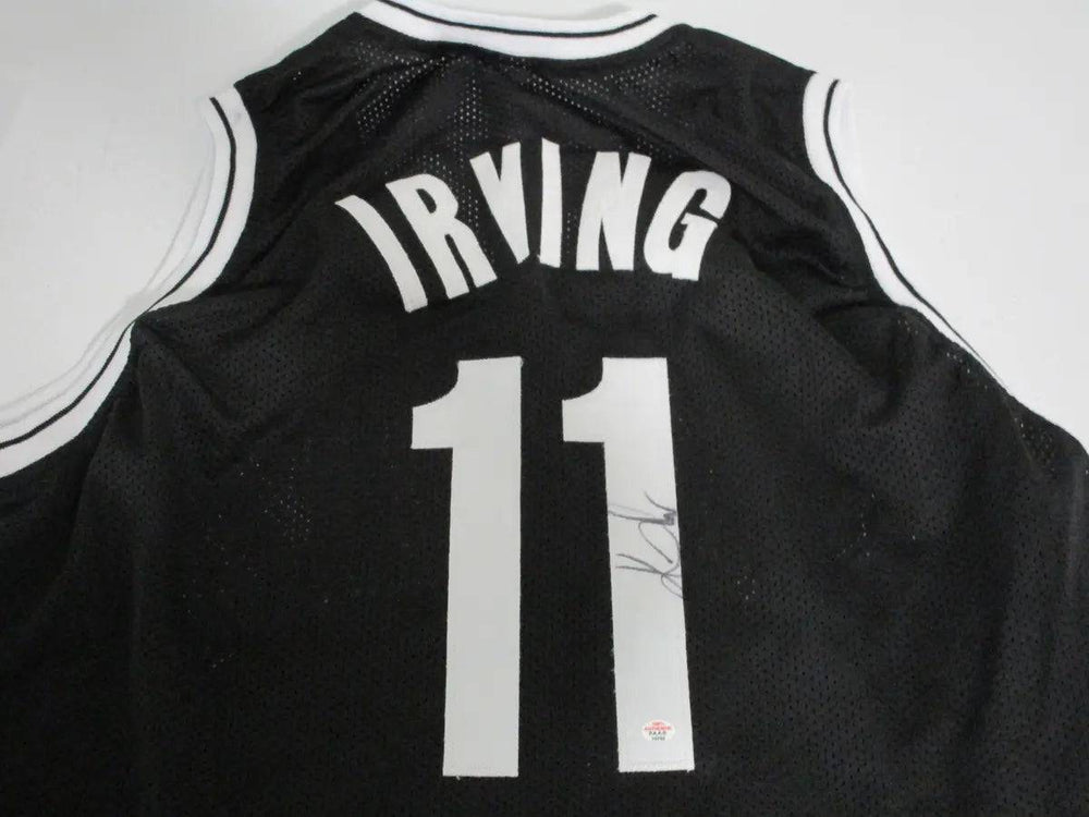 Kyrie Irving of the Brooklyn Nets signed autographed basketball jersey PAAS COA 702 (Online Order Only)