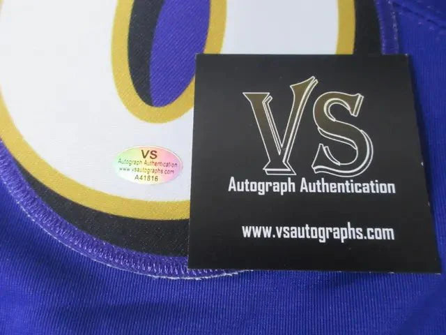 Lamar Jackson Signed Jersey VSA COA (Online Order Only)