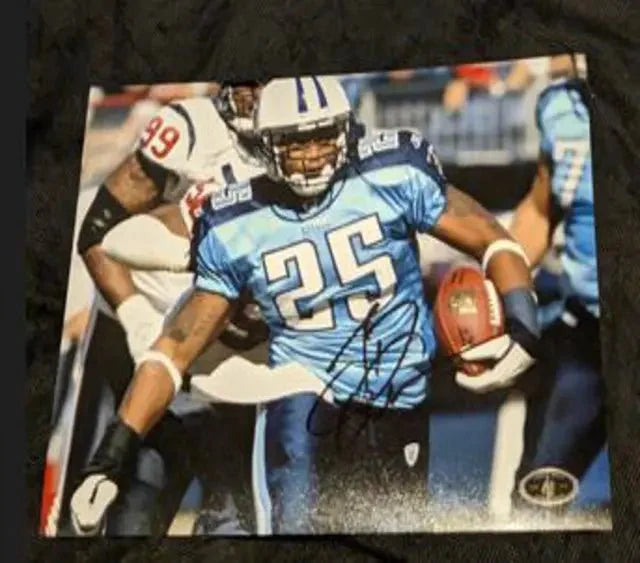 Lendale White autographed 8x10 photo with coa sticker only (Online Order Only)