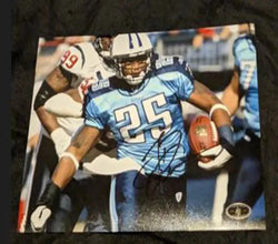 Lendale White autographed 8x10 photo with coa sticker only (Online Order Only)