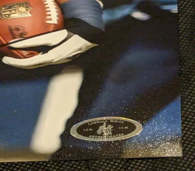 Lendale White autographed 8x10 photo with coa sticker only (Online Order Only)