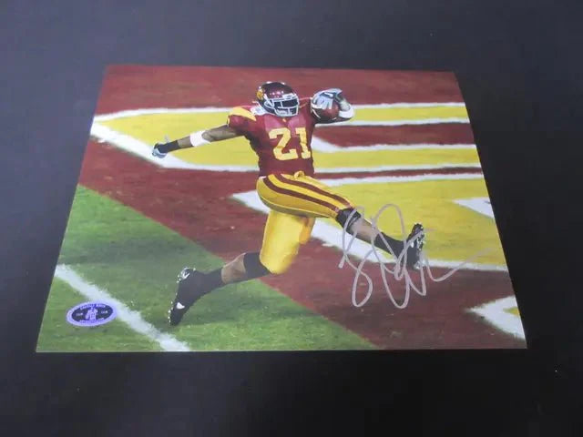 Lendale White Signed  Trojans USC 8x10 Photo W/Coa 🔥 (Online Order Only)