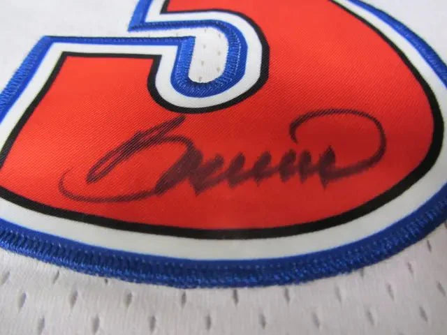 Lil Bow Wow Like Mike Signed Cambridge Jersey w COA 110629 (Online Order Only)