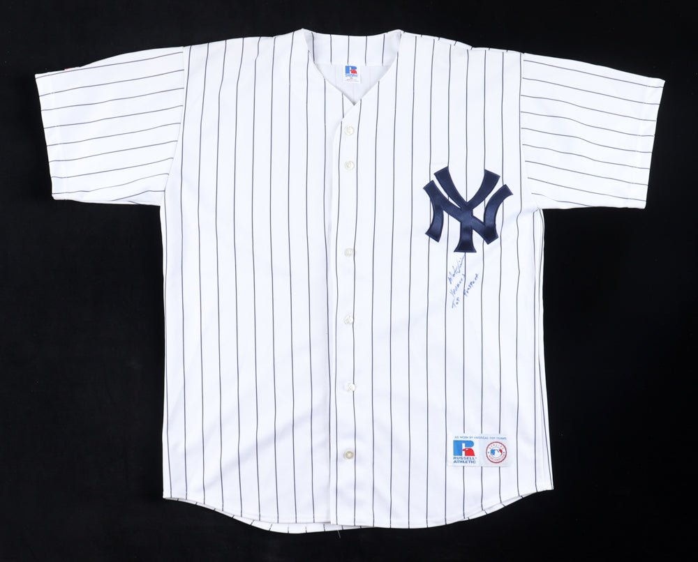 Mason Williams Signed Yankees Jersey Inscribed "Yankees Top Prospect" (JSA) (Online Order Only)