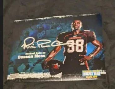 Michael Irvin autographed 8x10 photo with coax7 (Online Order Only)