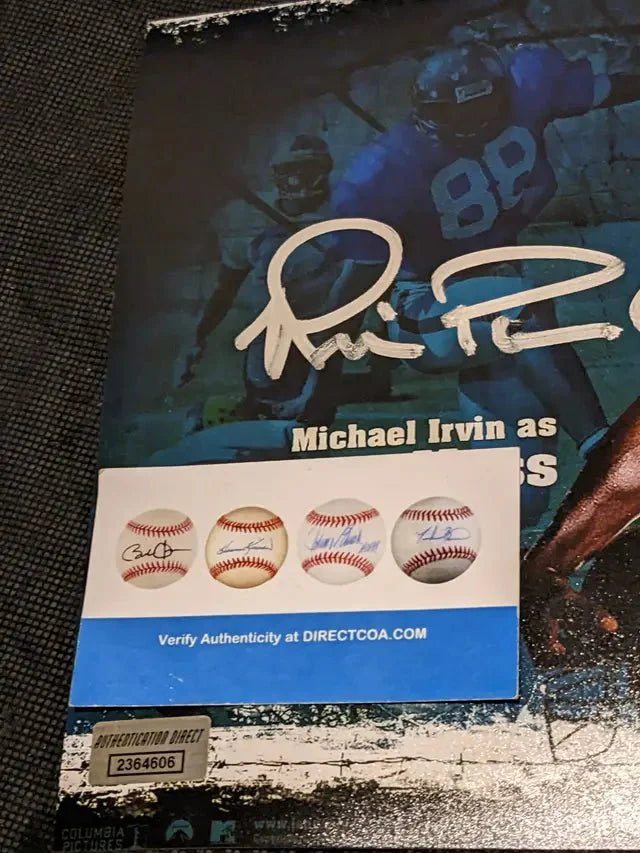 Michael Irvin autographed 8x10 photo with coax7 (Online Order Only)
