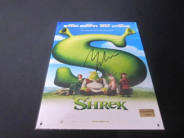 Mike Myers Shrek Signed 8x10 Photo EUA COA (Online Order Only)