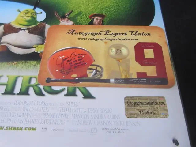 Mike Myers Shrek Signed 8x10 Photo EUA COA (Online Order Only)