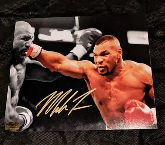 Mike Tyson Signed 8x10 Photo EUA COA 111188 (Online Order Only)