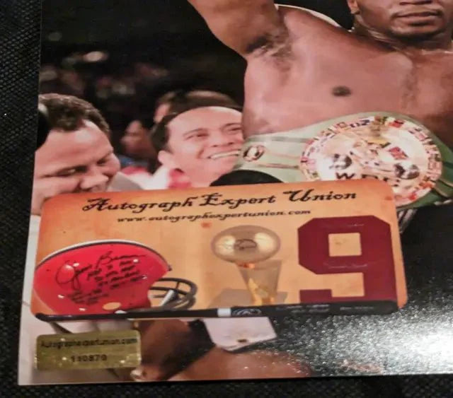 Mike Tyson signed 8x10 Photo with COA (Online Order Only)