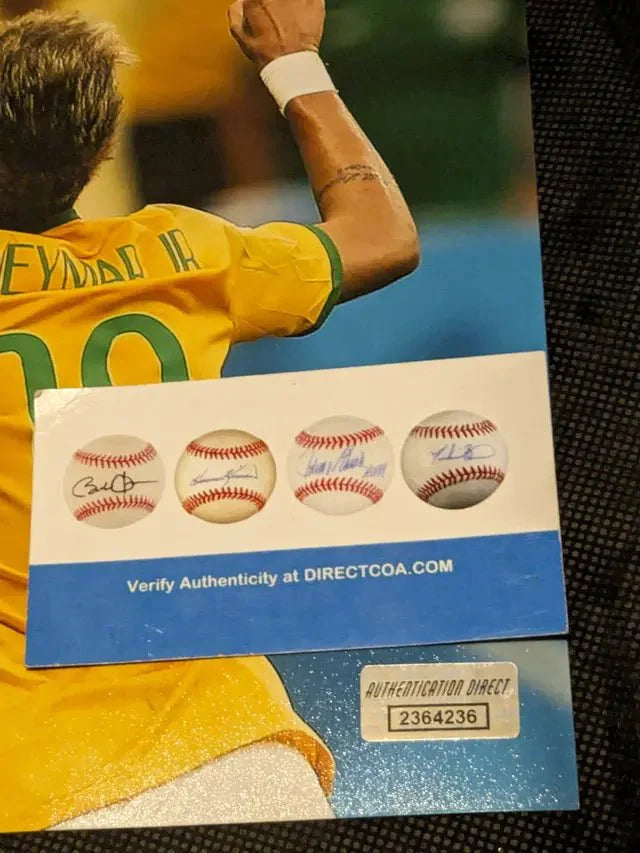 Neymar da Silva Santos Júnior Brazil Rare Signed Autographed 8x10 Photo  COA 🔥 (Online Order Only)