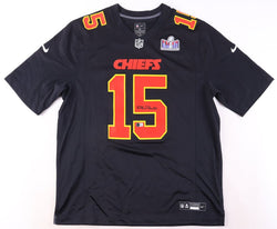 Patrick Mahomes II Signed Chiefs Nike Jersey With SB LVIII Patch (Beckett) Beckett Witnessed (Online Order Only)