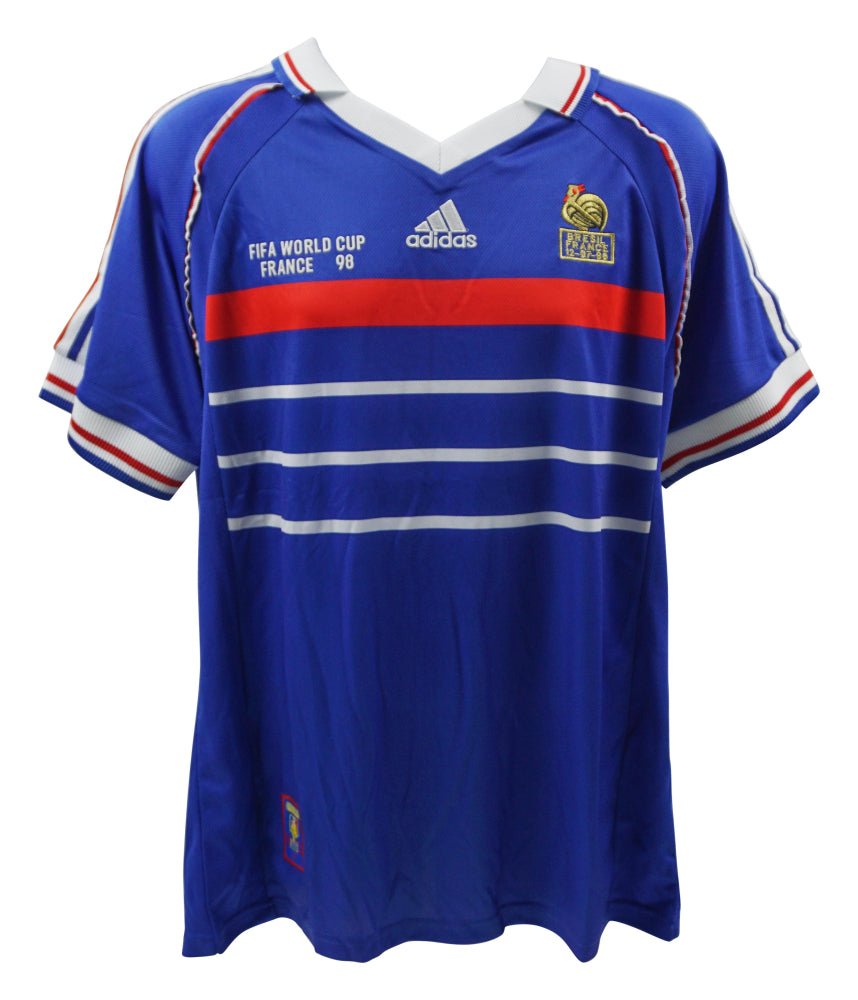 Patrick Vieira Signed France Adidas Jersey (Beckett) (Online Order Only)