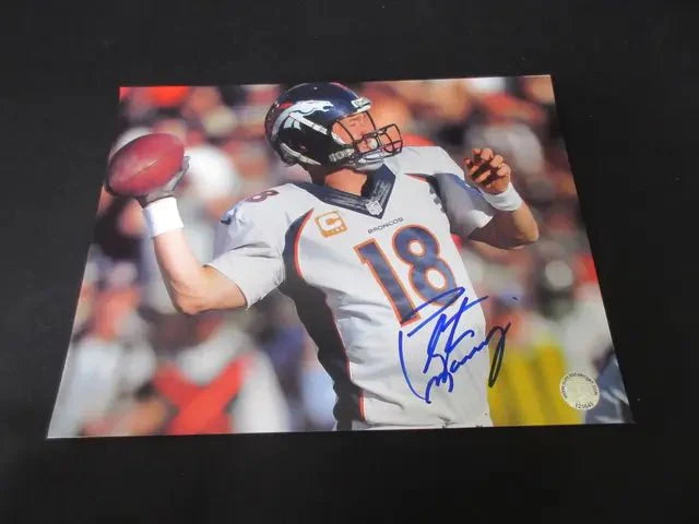 A Peyton Manning Signed Denver Broncos 8.5x11 Photo SSC COA (Online Order Only)