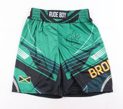Randy "Rude Boy" Brown Signed UFC Fight Shorts (PA) (Online Order Only)