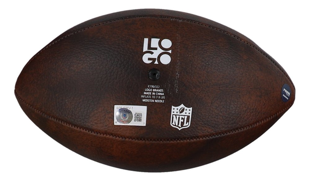 Randy White Signed Cowboys Logo Football Inscribed "HOF 94" (Beckett & Prova) (Online Order Only)