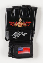 Robbie Lawler Signed Custom USA Glove Inscribed "Ruthless" (Beckett) (Online Order Only)
