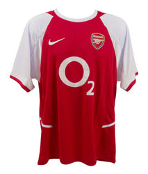 Robert Pires Signed Arsenal Jersey (Beckett) (Online Order Only)