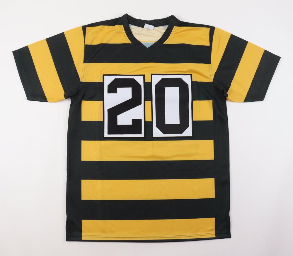 Rocky Bleier Signed Jersey Inscribed "S.B. IX X XIII XIV" (JSA) (Online Order Only)