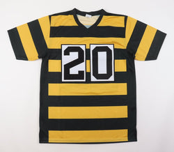Rocky Bleier Signed Jersey Inscribed "S.B. IX X XIII XIV" (JSA) (Online Order Only)