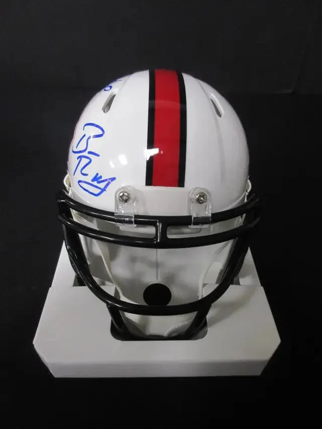 Roethlisberger & Bettis Signed Mini Helmet W/Coa (Online Order Only)