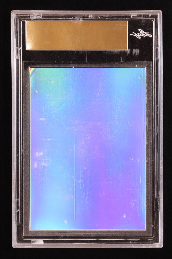 Ronaldinho 2022 Leaf Vibrance The Global Game Pre-Production Proof Prismatic Purple #1/1 (Leaf) (Online Order Only)