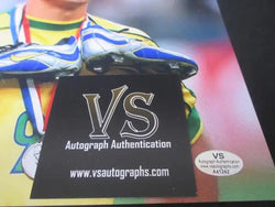 Ronaldo Nazario Brazil Team Signed Autographed 8x10 FIFA World Cup Photo VSA COA (Online Order Only)