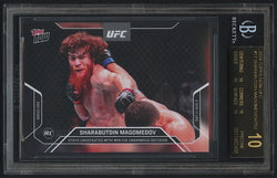 Sharabutdin Magomedov 2024 Topps Now UFC #17 RC (BGS Black Label 10) (Online Order Only)