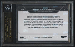 Sharabutdin Magomedov 2024 Topps Now UFC #17 RC (BGS Black Label 10) (Online Order Only)
