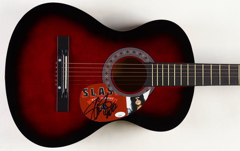 Slash Signed 38" Acoustic Guitar (JSA) (Online Order Only)