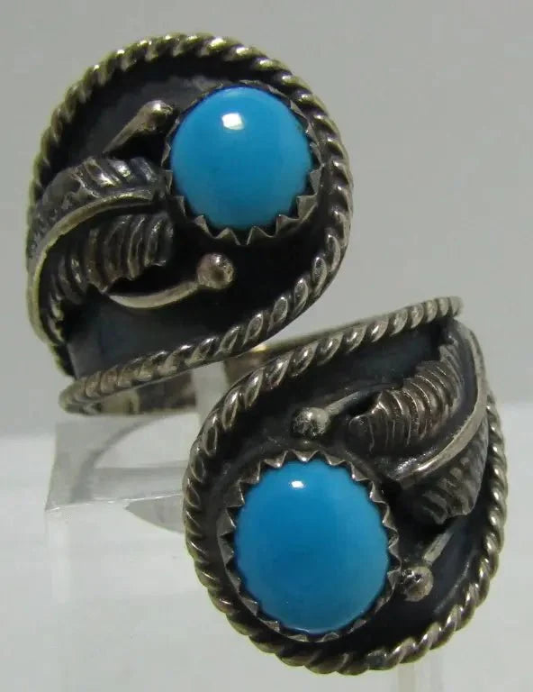 SLEEPING BEAUTY TURQUOISE RING STERLING SILVER (Online Order Only)