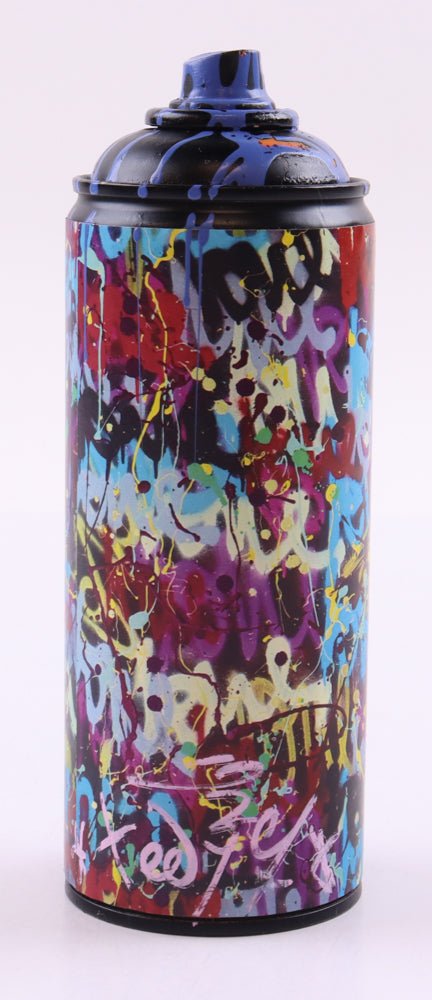 Tadas Zaicikas (TedyZet) 2023 "CAN_Love is Power #4A" Spray Paint Can Original Art Piece (Zaicikas) (Online Order Only)