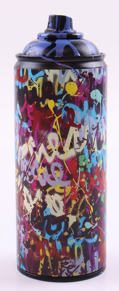Tadas Zaicikas (TedyZet) 2023 "CAN_Love is Power #4A" Spray Paint Can Original Art Piece (Zaicikas) (Online Order Only)