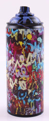 Tadas Zaicikas (TedyZet) 2023 "CAN_Love is Power #4A" Spray Paint Can Original Art Piece (Zaicikas) (Online Order Only)