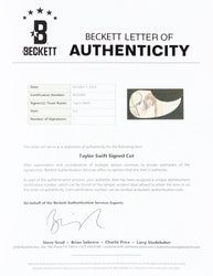 Taylor Swift Signed 38" Acoustic Guitar (Beckett) (Online Order Only)