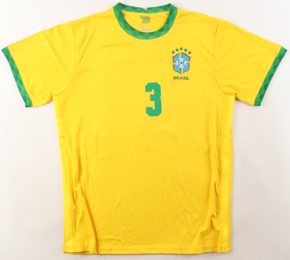 Thiago Silva Signed Jersey XL (Beckett) Brazil National Team (Online Order Only)