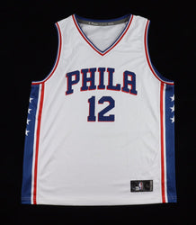Tobias Harris Signed 76ers Jersey Large (PSA) (Online Order Only)