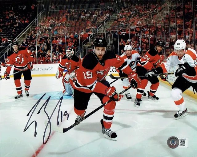 Travis Zajak New Jersey Devils Autographed 8x10 Photo Beckett Holo (Online Order Only)