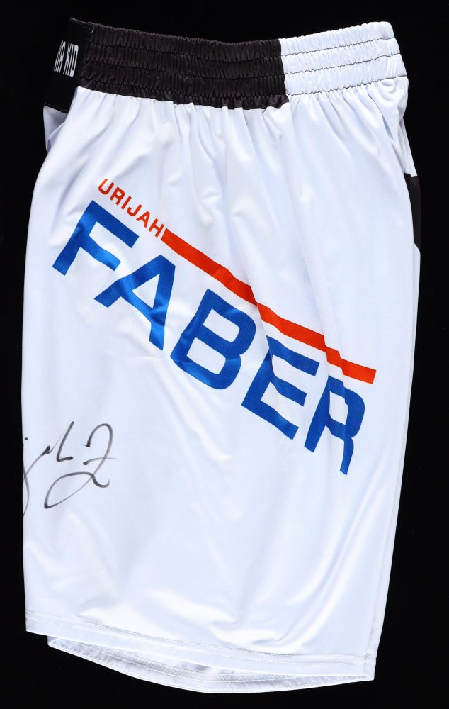 Urijah Faber Signed UFC Fight Shorts (Beckett) (Online Order Only)