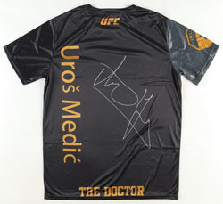 Uros Medic Signed T-Shirt (Beckett) (Online Order Only)