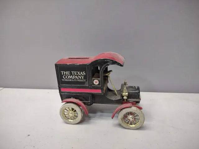 Vintage ERTL Die Cast Coin Bank Replica 1905 The Texas Company (Online Order Only)