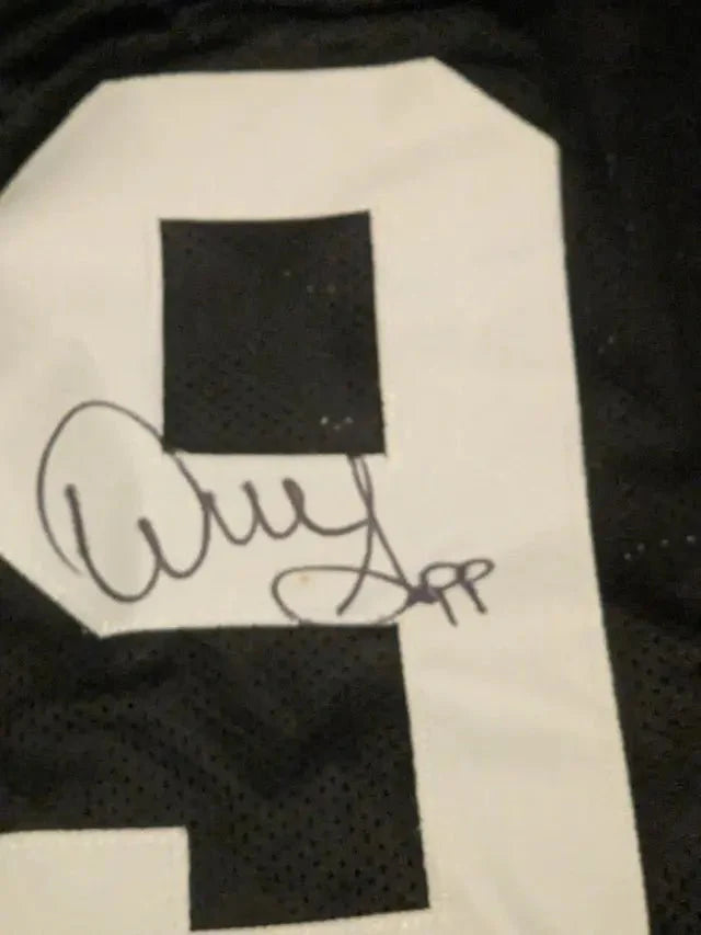 Warren Sapp Signed Autographed Black Custom Jersey With Fivestar Grading COA (Online Order Only)