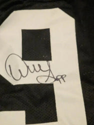 Warren Sapp Signed Autographed Black Custom Jersey With Fivestar Grading COA (Online Order Only)