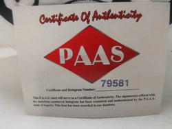 Zach Wilson of the NY Jets signed autographed logo football PAAS COA COA 581 (Online Order Only)