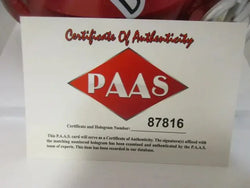 Mac Jones of the New England Patriots signed autographed mini football helmet PAAS COA 816 (Online Order Only)