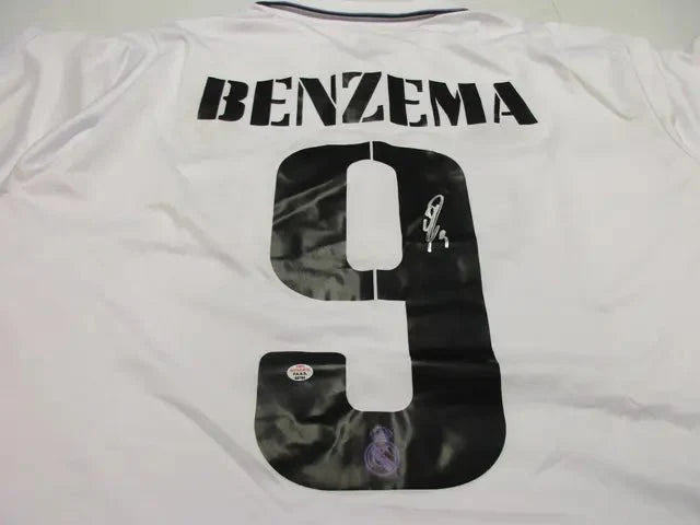 Karim Benzema signed autographed soccer jersey PAAS COA 786 (Online Order Only)