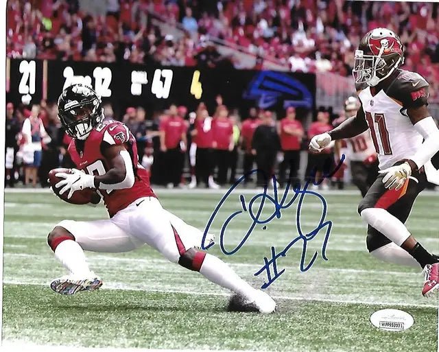Damontae Kazee Atlanta Falcons Autographed 8x10 photo JSA W coa (Online Order Only)
